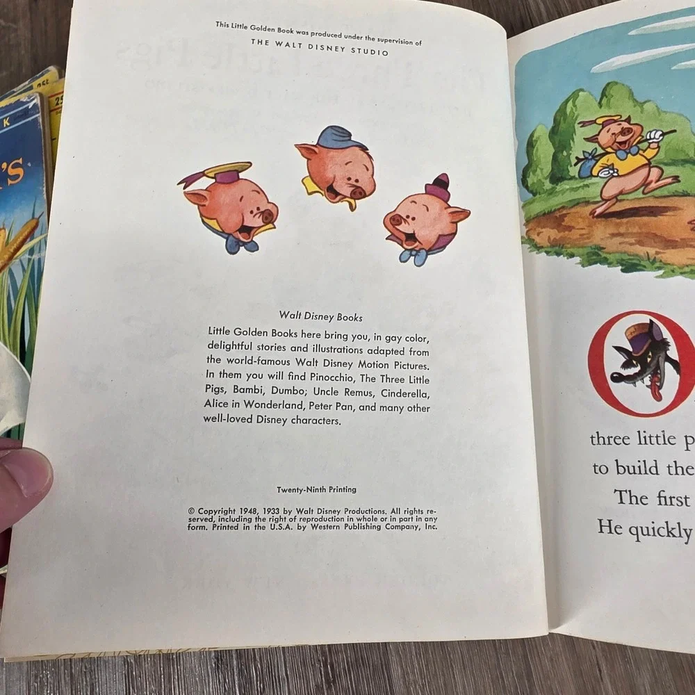 Vintage Walt Disney Little Golden Books Lot of 7 Peter Pan Snow White 50s 60s